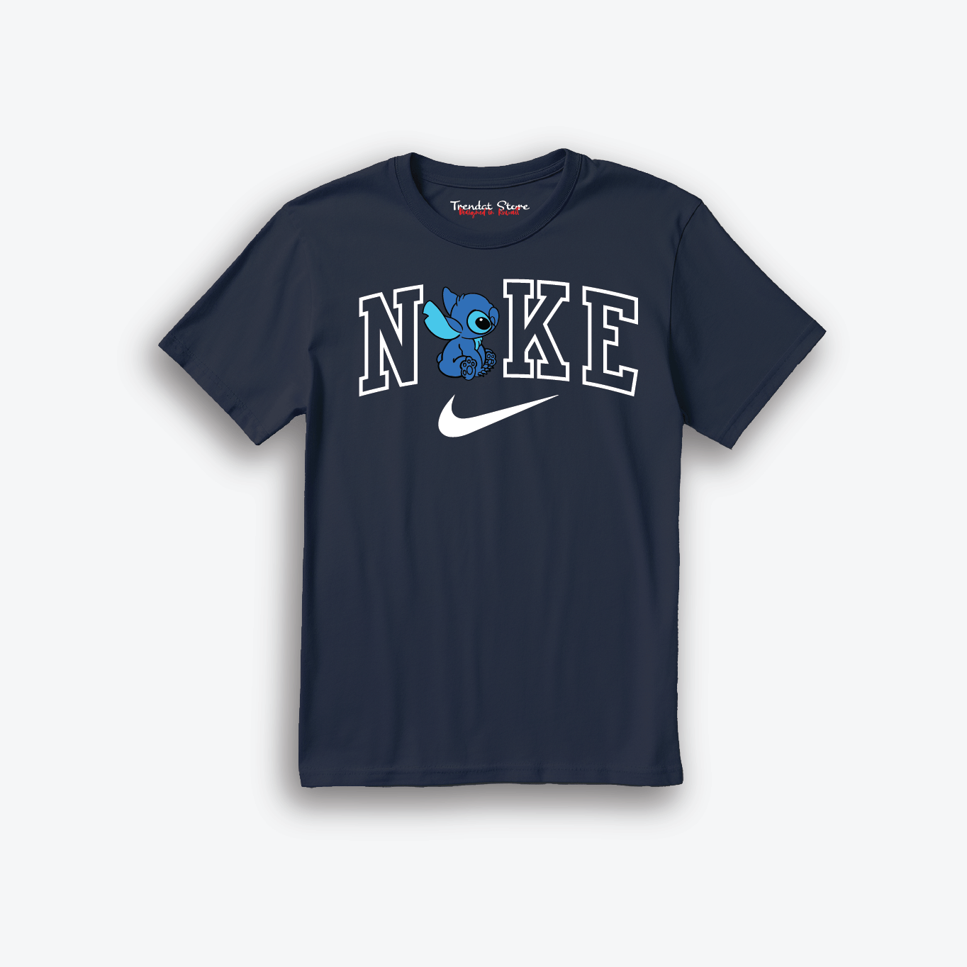 Stitch Nike Design Tshirt  - 3XL